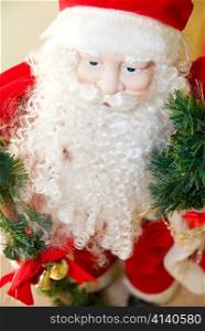 Santa Claus closeup toy