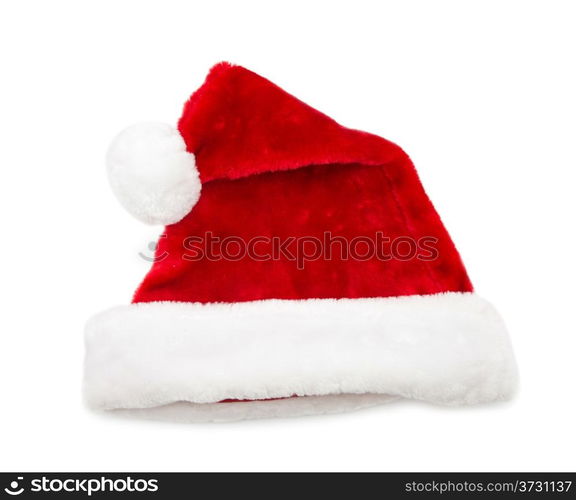 Santa Claus hats isolated on white background