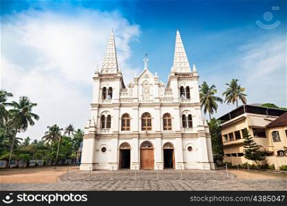 Santa Cruz Basilica in Cochin, Kerala, India