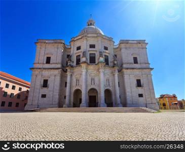 Santa Engracia Church, National Pantheon (17th-century) in Lisbon, Portugal.