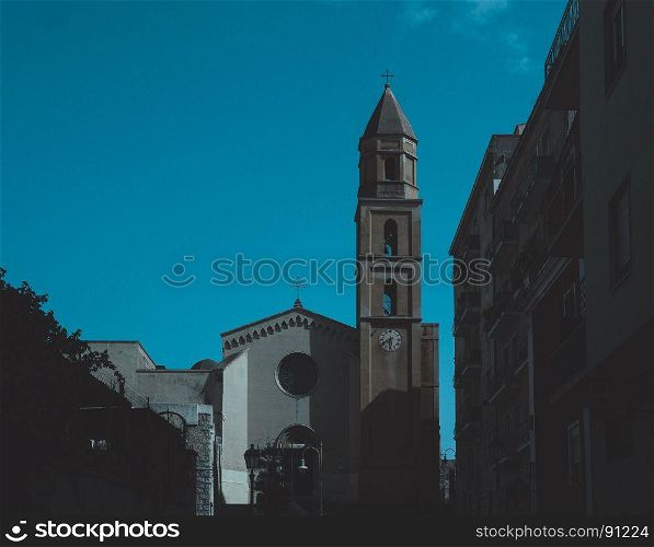 Santa Eulalia church in Cagliari. Church of Santa Eulalia in Cagliari, Italy