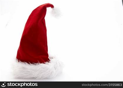 Santa Hat Against White Background