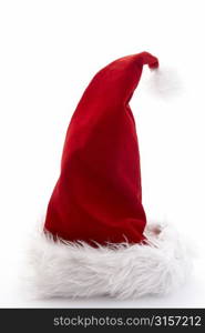 Santa Hat Against White Background