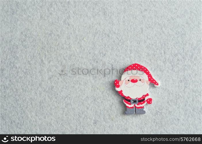 Santa isolated on a white background