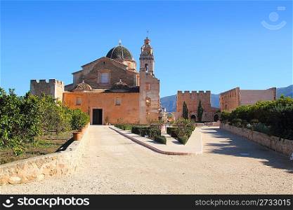 Santa Maria de la Valldigna Simat Monastery Valencia Spain monuments