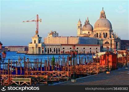 Santa Maria Della Salute Grand canal Venice Italy