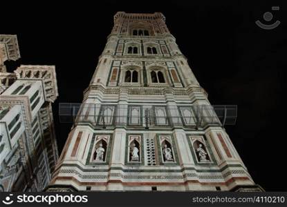 Santa Maria di Fiore Cathedral, Florence, Italy at night