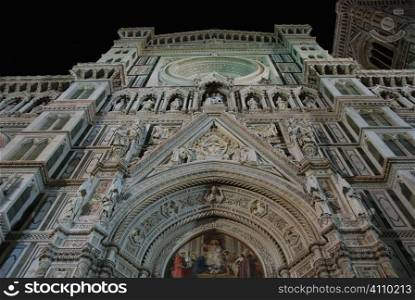 Santa Maria di Fiore Cathedral, Florence, Italy at night