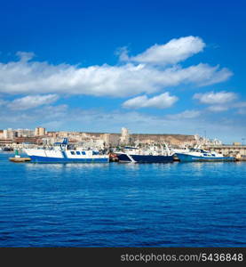 Santa Pola port marina in Alicante Valencia Province of Spain