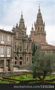 Santiago de Compostela, Spain. Place of Immaculada in Santiago de Compostela. Santiago de Compostela is the capital of the autonomous community of Galicia, in northwestern Spain.