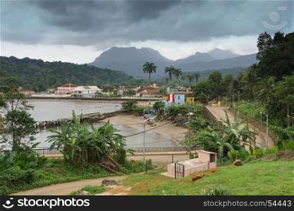 Santo Antonio, capital of Principe Island, Sao Tome and Principe, Africa