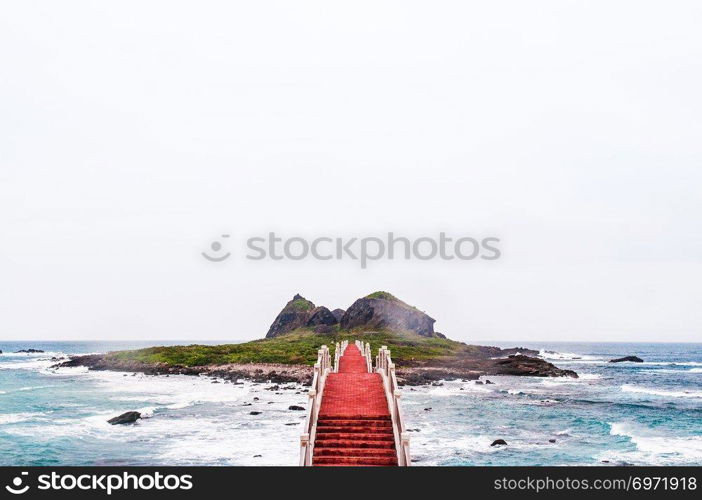 Sanxiantai dragon bridge, Taitung, Taiwan.