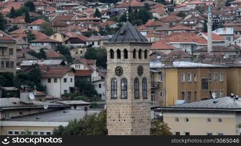 Sarajevo, Bosnia and herzegovina, old clock tower