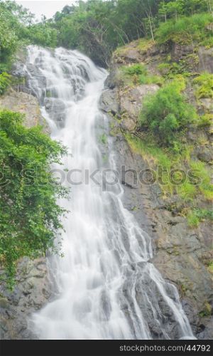 Sarika waterfall in Khao Yai Nation park, Nakhon Nyok Thailand Asia