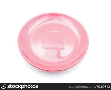 saucer on a white background