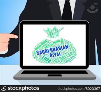 Saudi Arabian Riyal Meaning Foreign Currency And Banknote