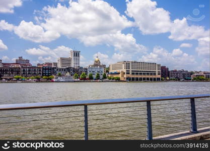 savannah georgia waterfront scenes