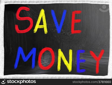 save money concept