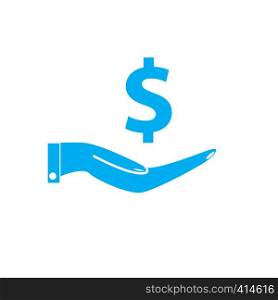 save money icon on white background. save money sign. flat style. save money symbol.