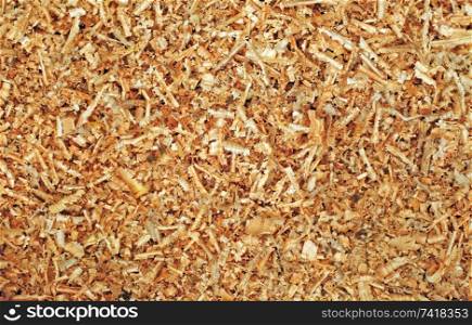Sawdust as background