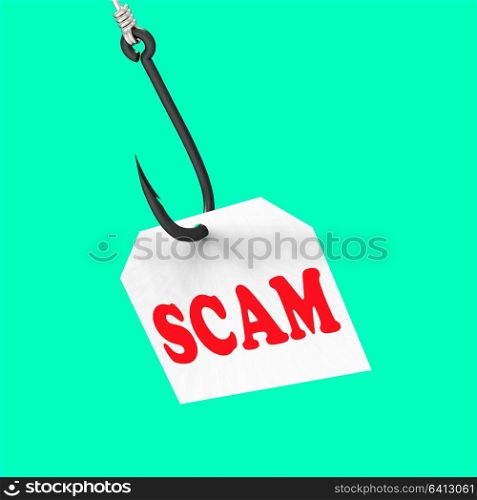 Scam On Hook Meaning Schemes Scamming Or Deceits