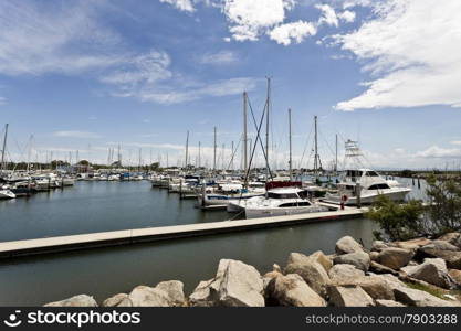 Scarborough Marina is an all-weather and all-tide access marina located in SE Queensland.