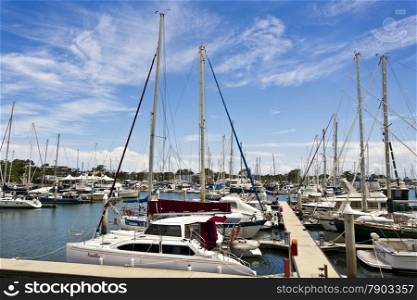Scarborough Marina is an all-weather and all-tide access marina located in SE Queensland.