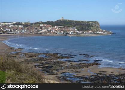 Scarborough - North Yorkshire coast in the northeast of England.