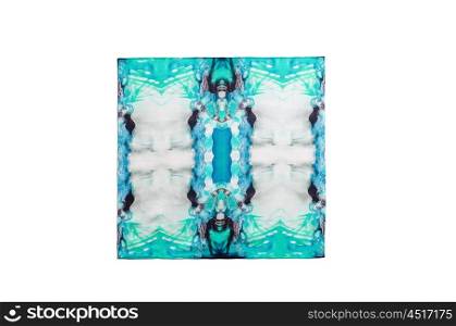 Scarf isolated on the white background