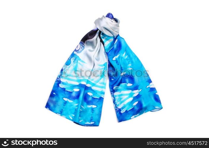 Scarf isolated on the white background