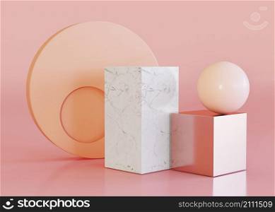 scene abstract 3d geometrical background