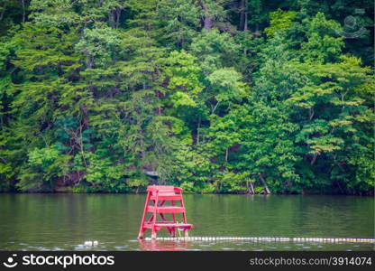 scenery around lake lure north carolina