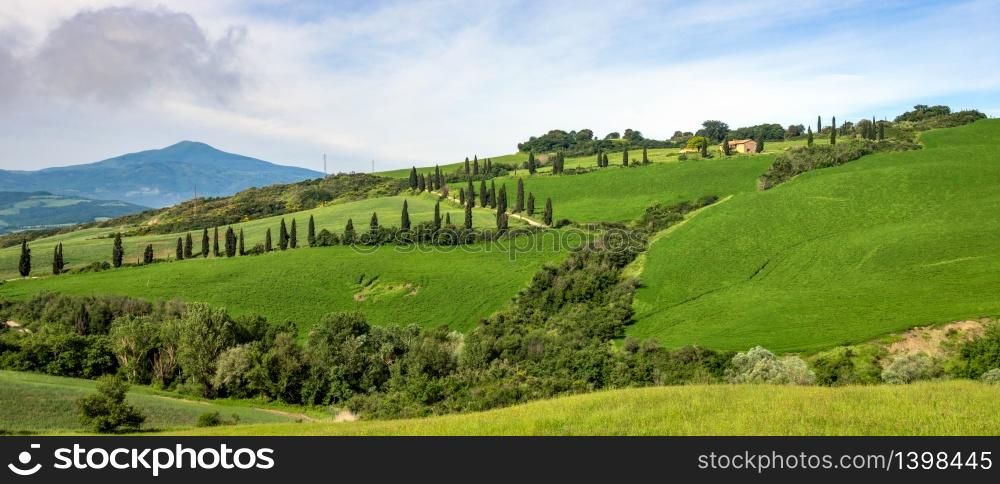 Scenery of Val d&rsquo;Orcia in Tuscany