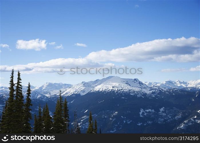 Scenic mountain landscape.