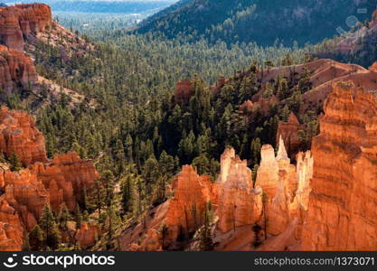 Scenic View into Bryce Canyon