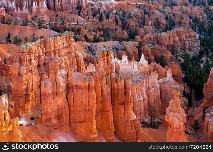 Scenic view of Bryce Canyon