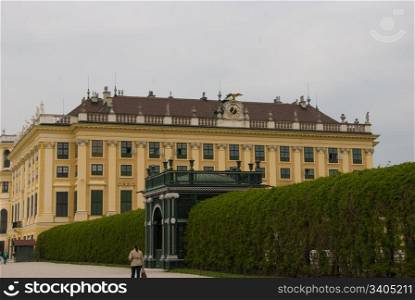 Schoenbrunn Castle in Vienna, Austria