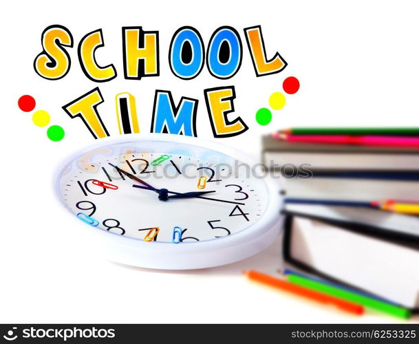 School time conceptual image of education &amp; knowledge