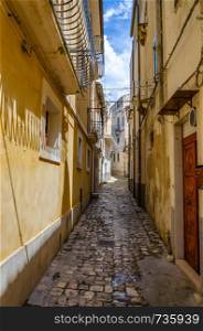 Scicli (Sicily): characteristic baroque alleys of the splendid town