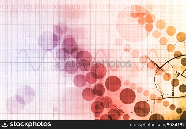 Science and Technology Innovation Concept Background as Art. Software Development