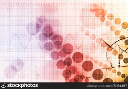Science and Technology Innovation Concept Background as Art. Software Development