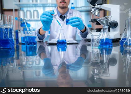 Science equipment in chemical laboratories, Concepts of scientific research and medical devices