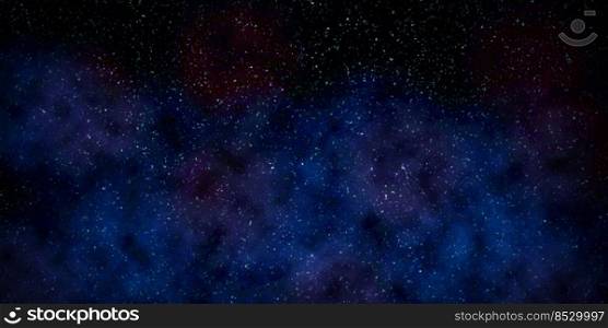 Science Fiction Outer Space Background Dramatic Galaxy. Science Fiction Space Background