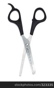 scissors for cutting out on a white background