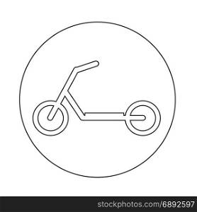 scooter children icon