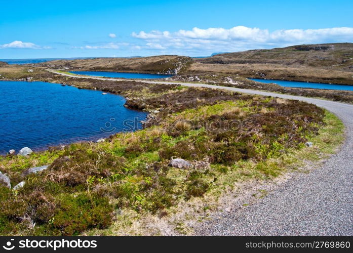 Scottish scenery. beautiful rural scenery in the heart of Scotland