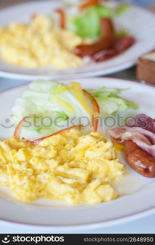 scrambled eggs