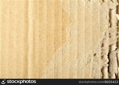 Scrap of cardboard, may be used as background