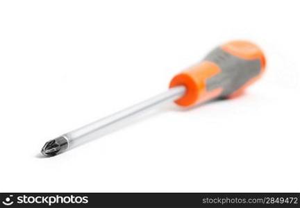 Screwdriver isolated