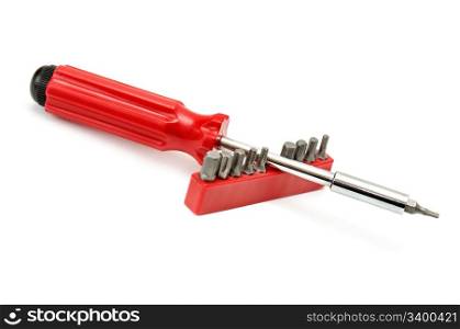 screwdriver isolated on a white background